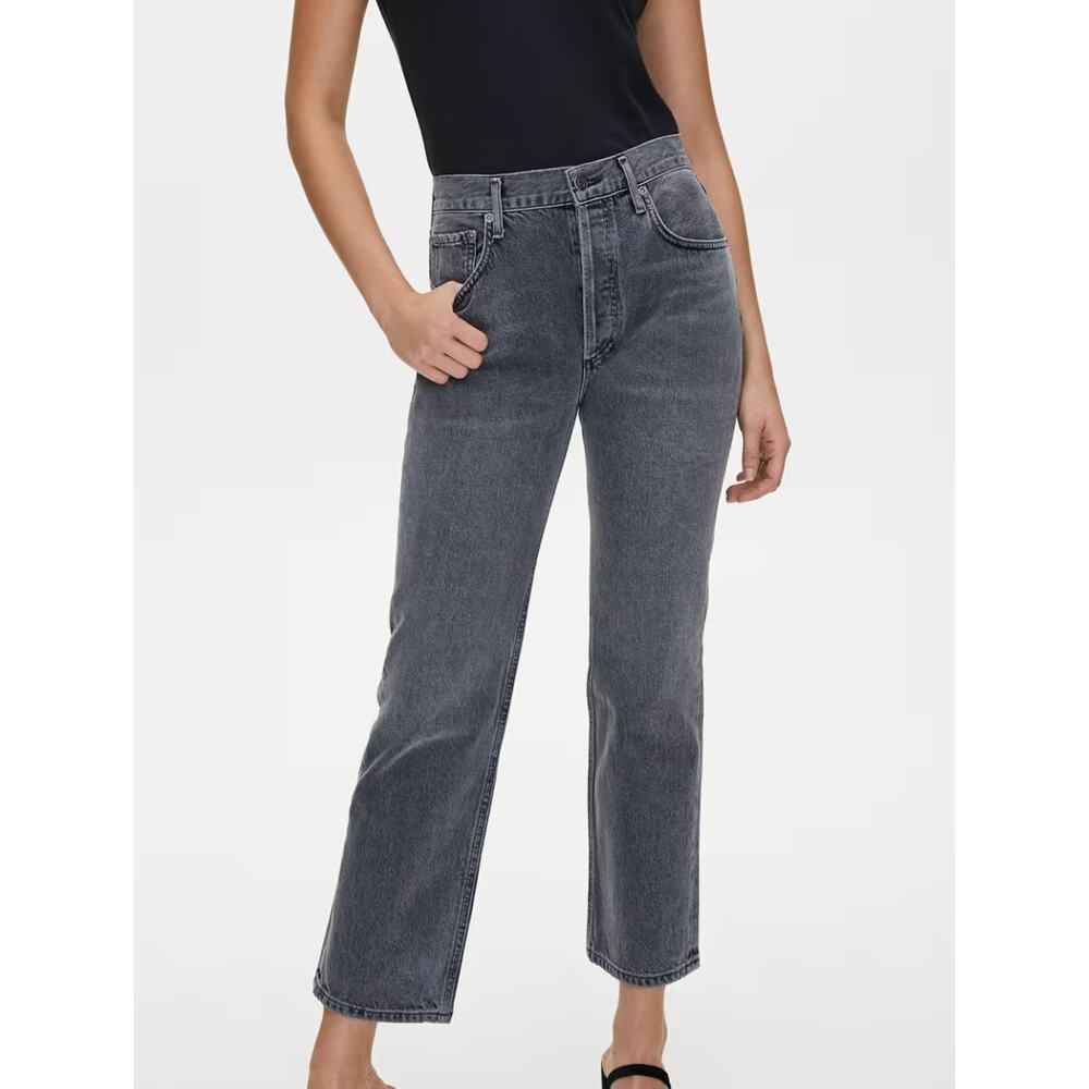 Agolde Ripley Gray Straight Leg Women's Jeans sz 24